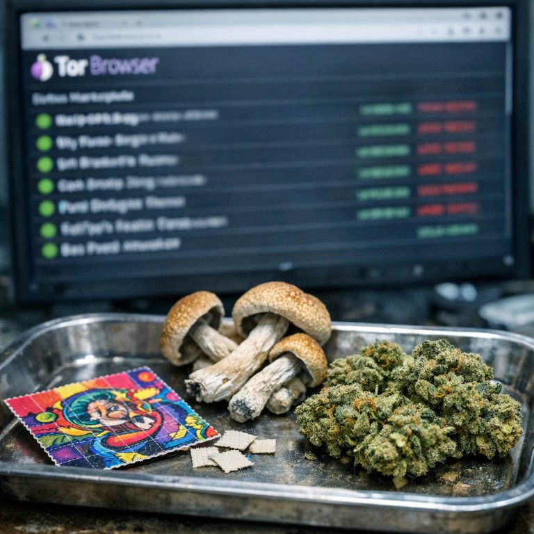 A Huge Range of Drugs on the Darknet darknet site